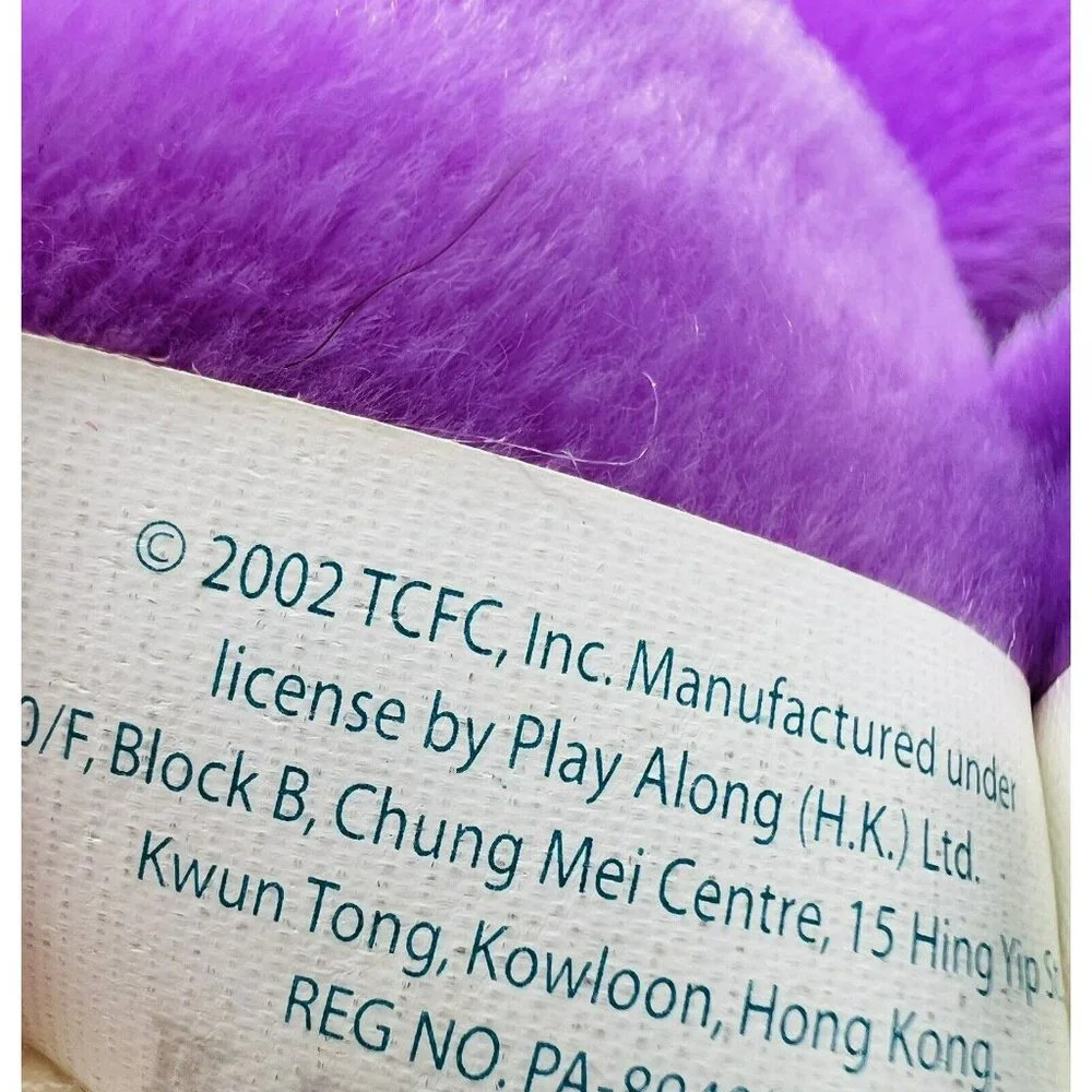 Care Bears Share Bear Play Along Plush Purple Lollipops 9‎ inch Stuffed Animal
